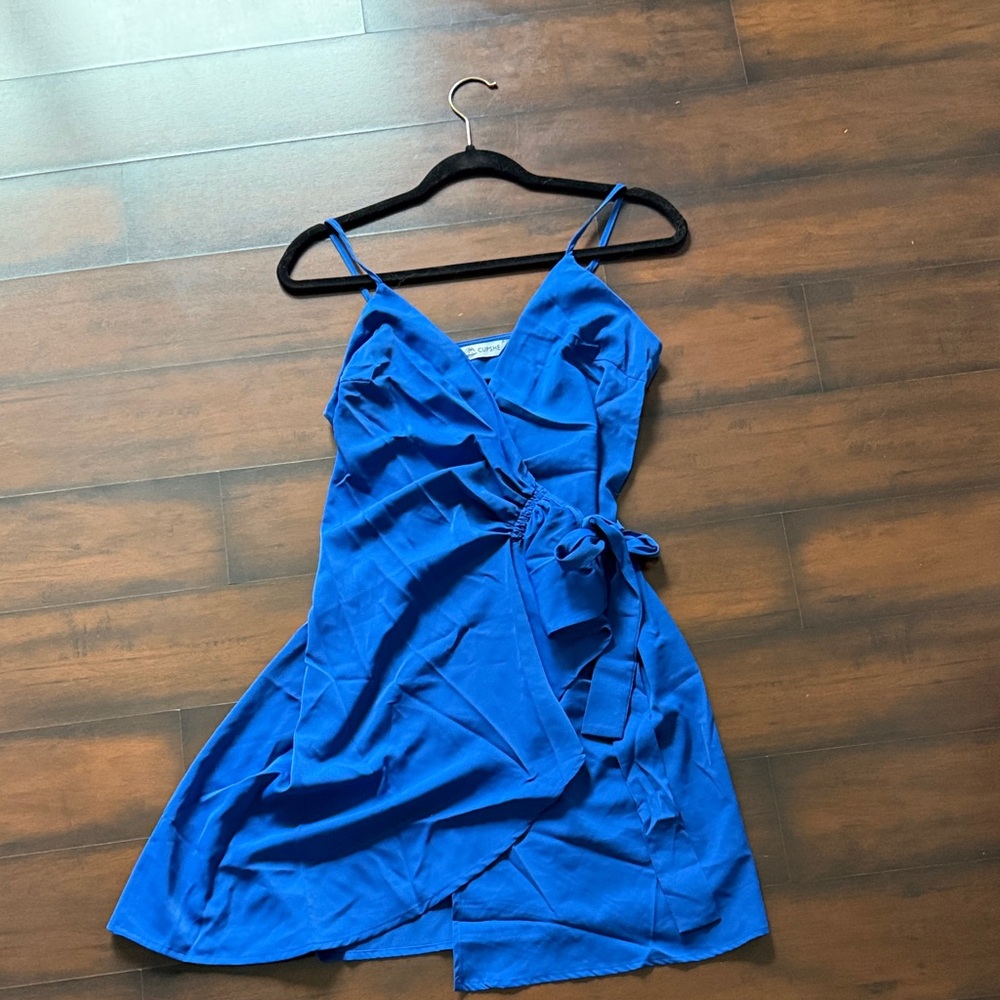 Cupshe Blue Mini Dress